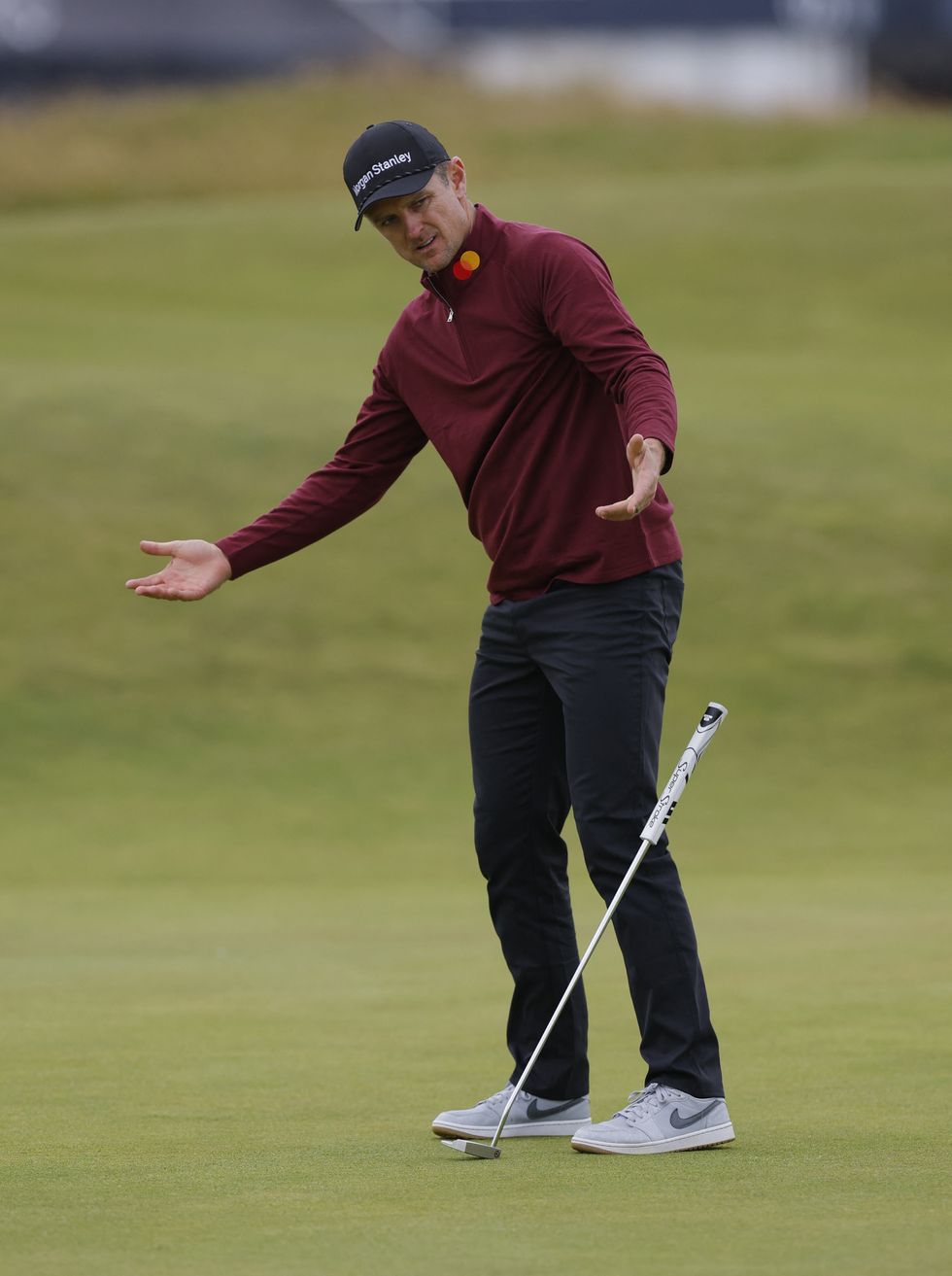 Justin Rose was bidding to become the first qualifier to win The Open since 1999