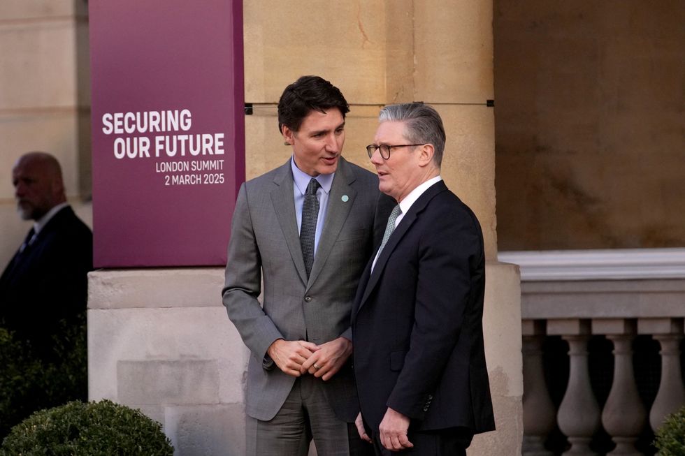 Justin Trudeau; Keir Starmer