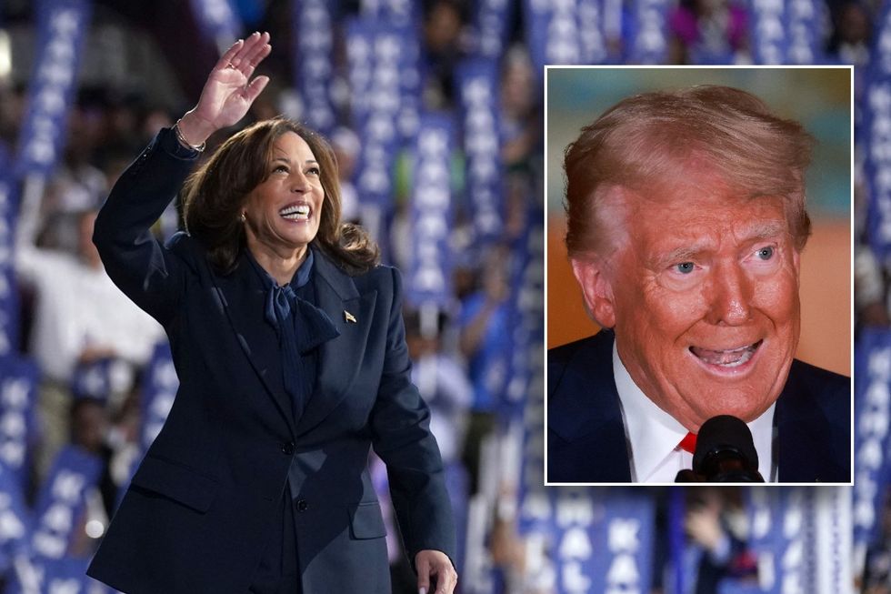 Kamala Harris and Donald Trump