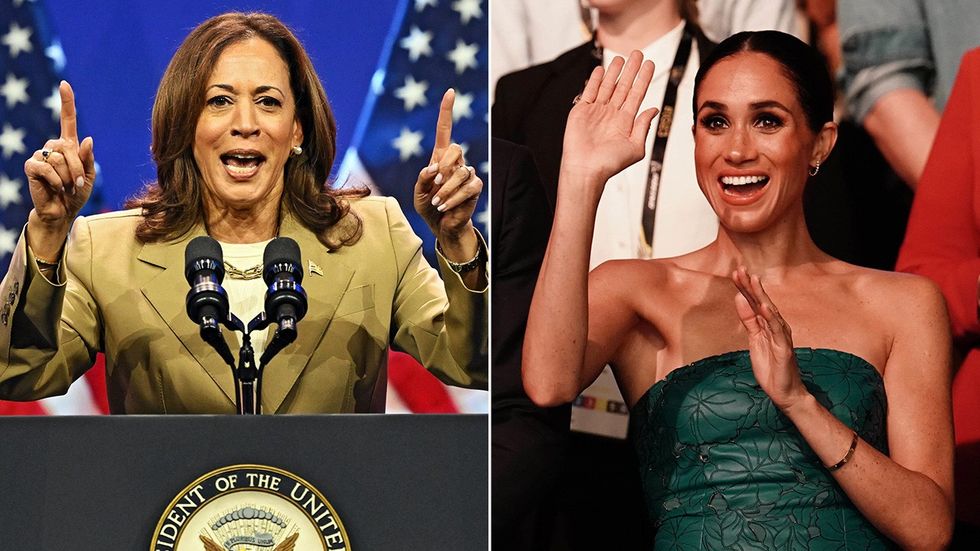 Kamala Harris and Meghan Markle