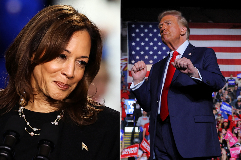 Kamala Harris, Donald Trump