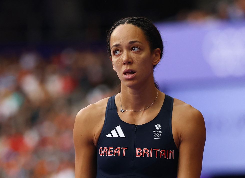 Katarina Johnson-Thompson struggled with her first two jumps