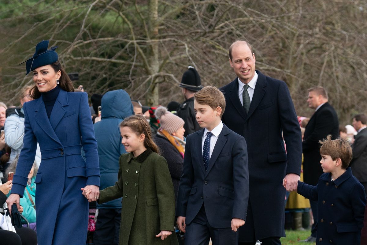 Kate, Charlotte, George, William and Louis