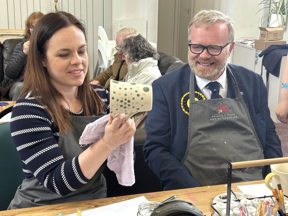 Kate Forbes and Martyn Day