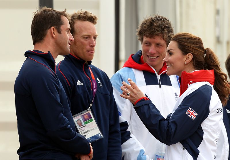 Kate Middleton and Ben Ainslie