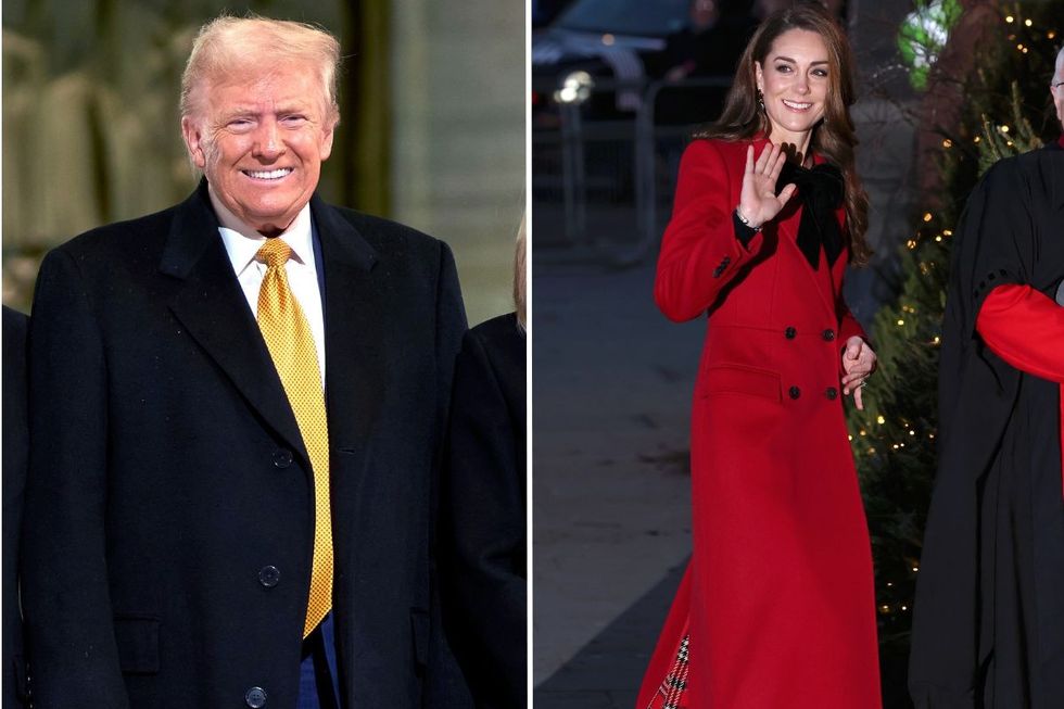 Kate Middleton and Donald Trump