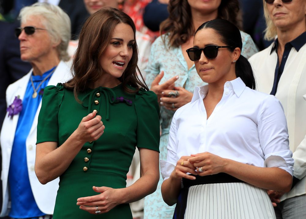 Kate Middleton and Meghan Markle