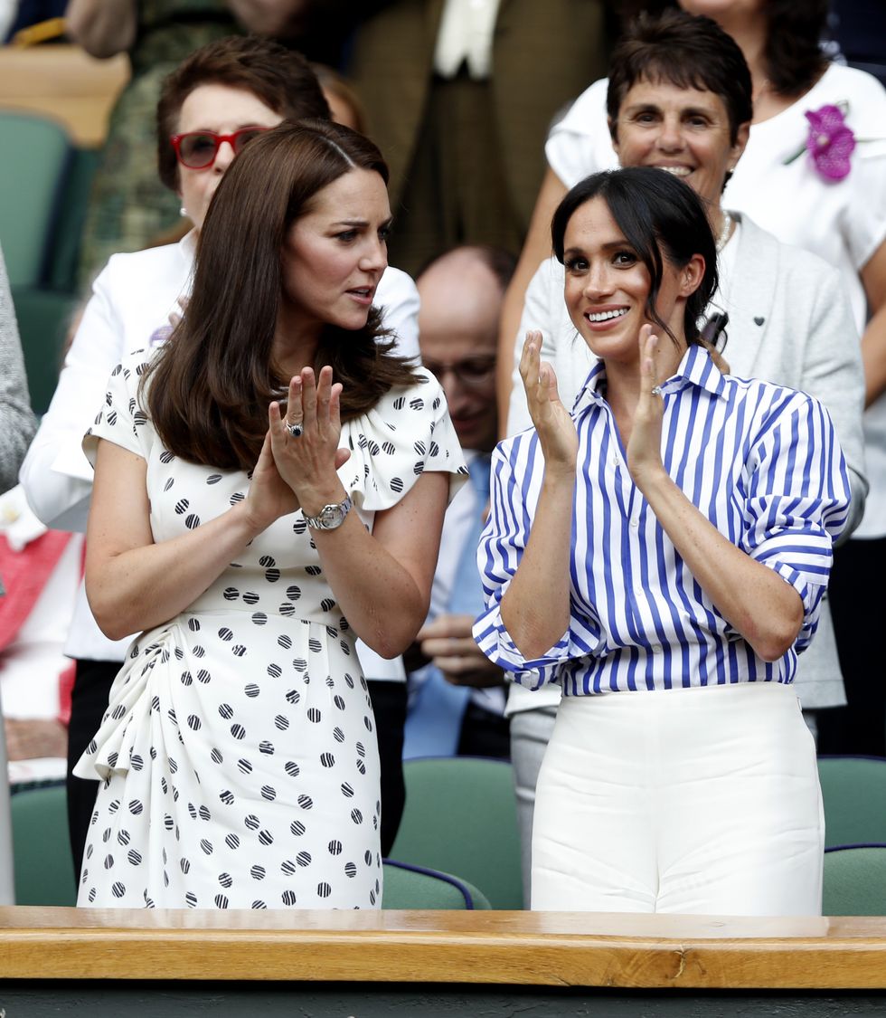 Kate Middleton and Meghan Markle