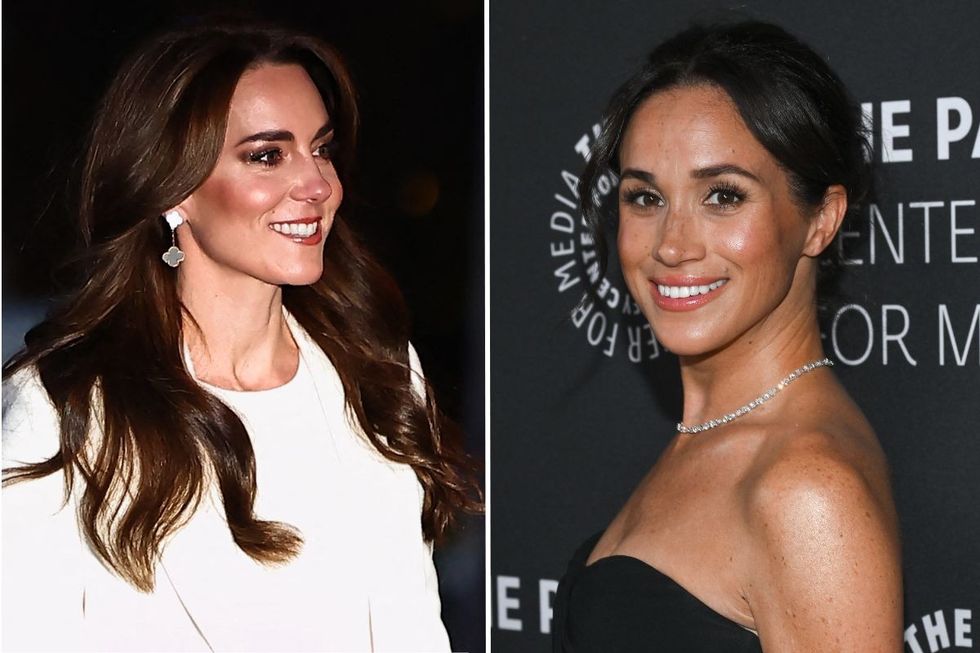 Kate Middleton and Meghan Markle