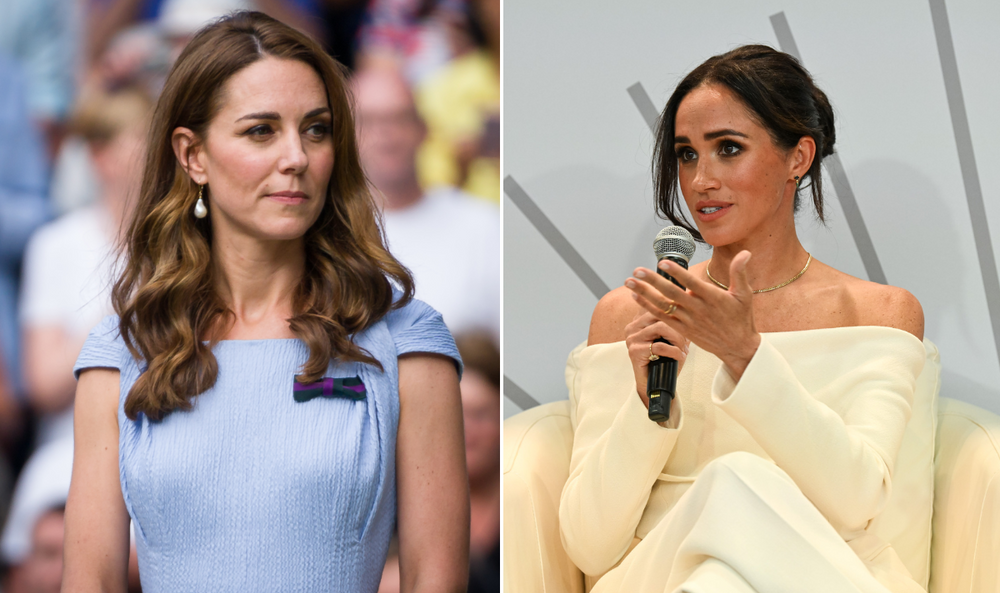 Kate Middleton and Meghan Markle