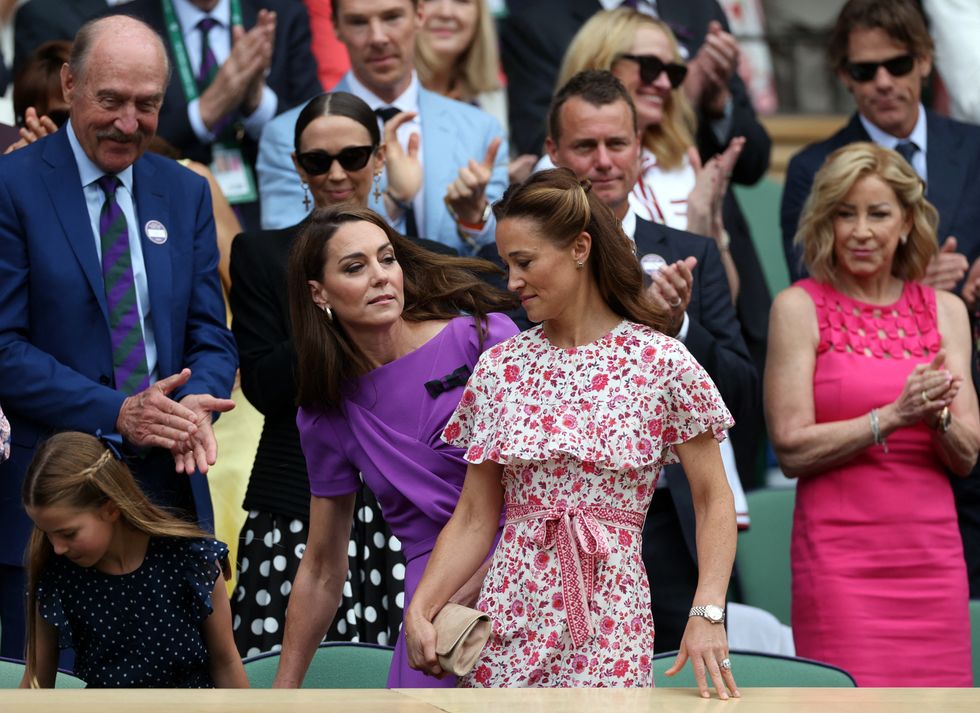 Kate Middleton and Pippa Middleton