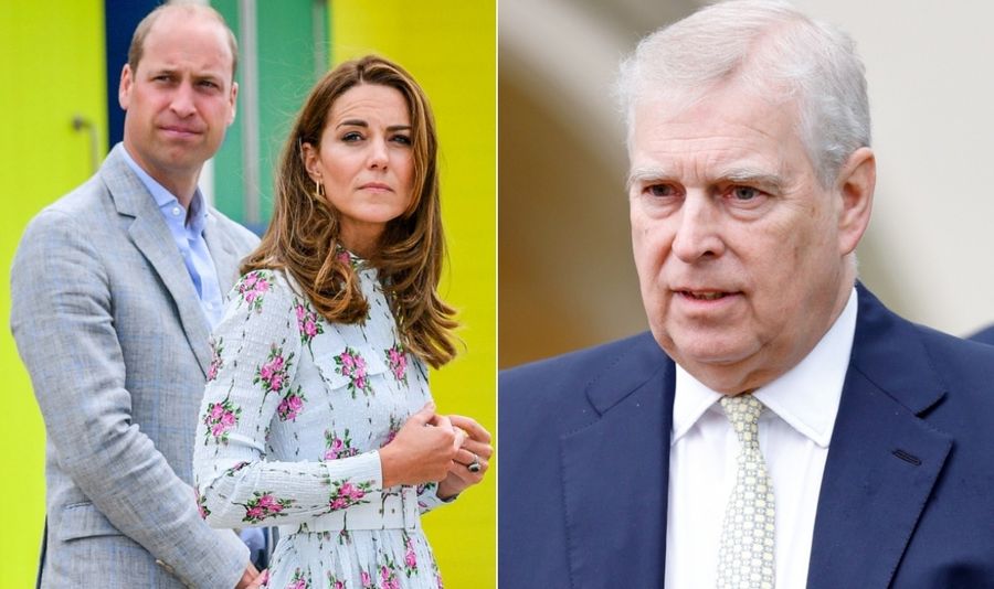 Kate Middleton and Prince Andrew