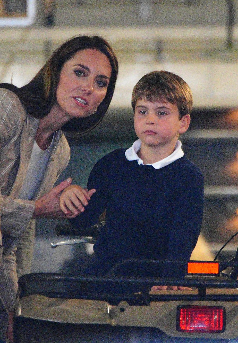 Kate Middleton and Prince Louis