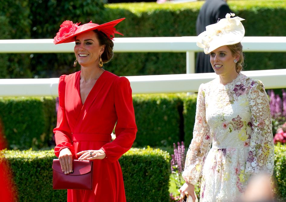 Kate Middleton and Princess Beatrice