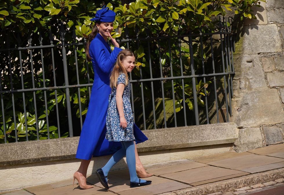 Kate Middleton and Princess Charlotte