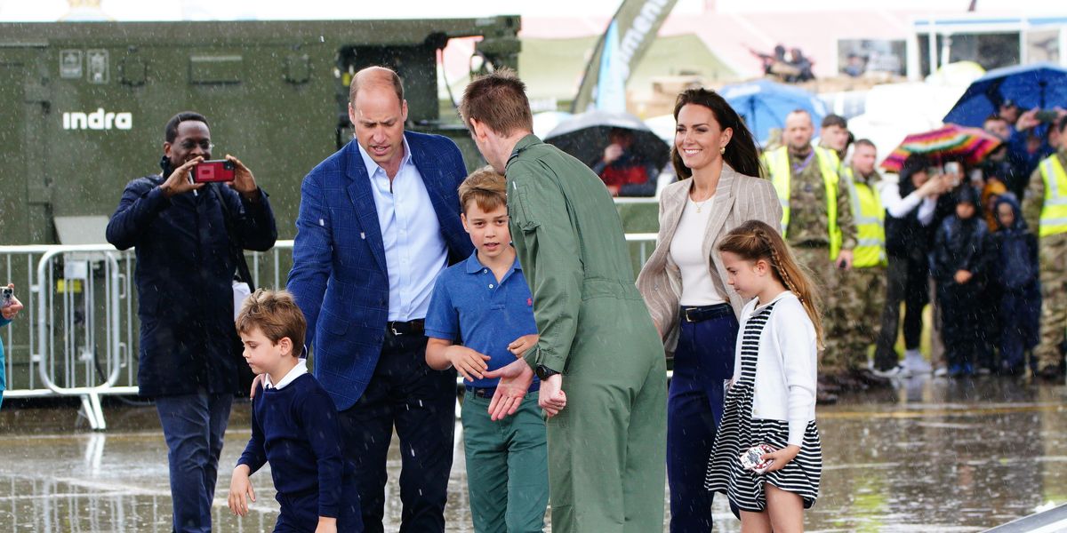 prince william and kate and george