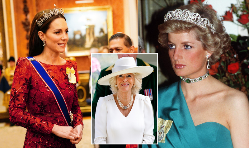 Kate Middleton was tipped to follow Queen Camilla and 'refuse' Princess  Diana's royal title