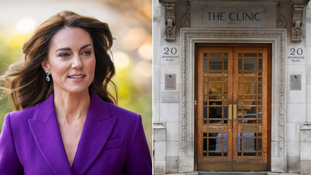 Kate Middleton/The London Clinic