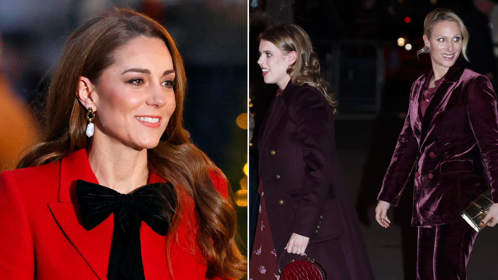 Kate Middleton, Zara Tindall and Princess Beatrice