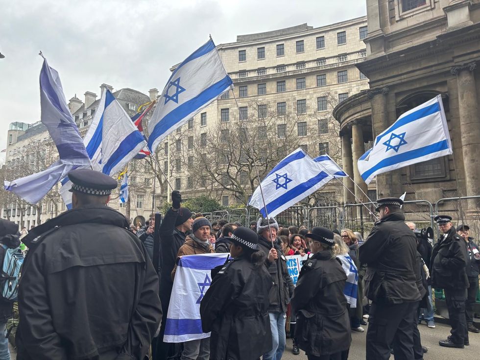 KCL Protest against Dr Rana Baker