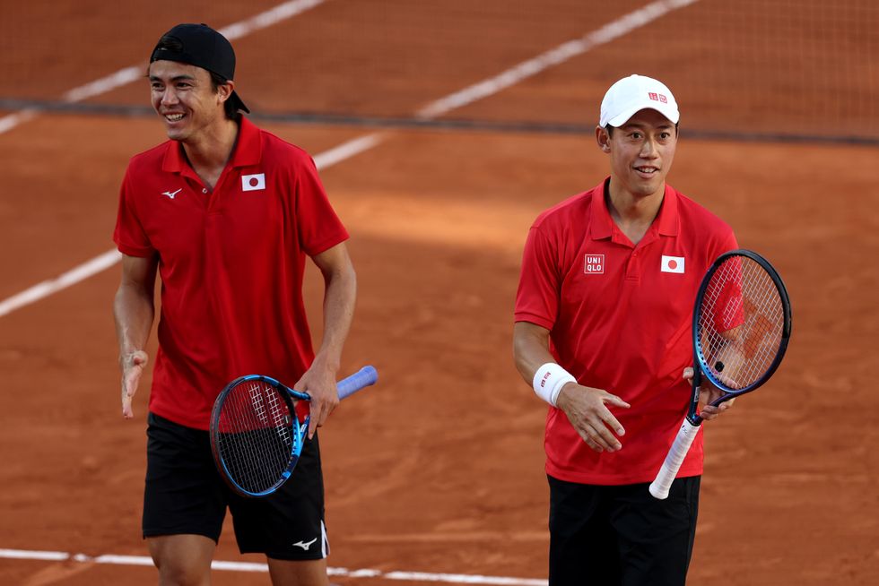 Kei Nishikori and Taro Daniel had five match points