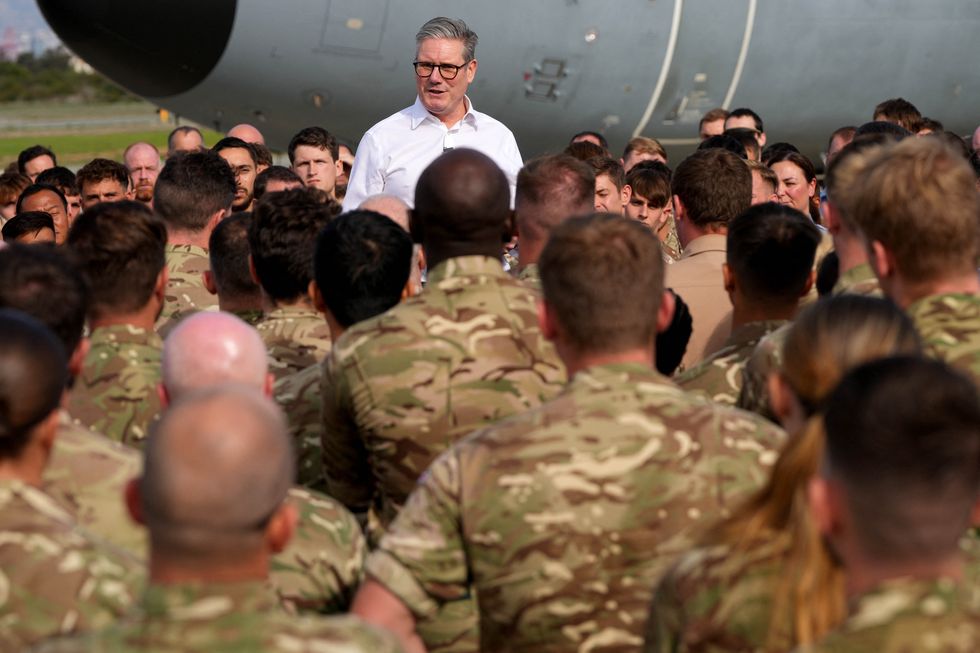 Keir Starmer and military