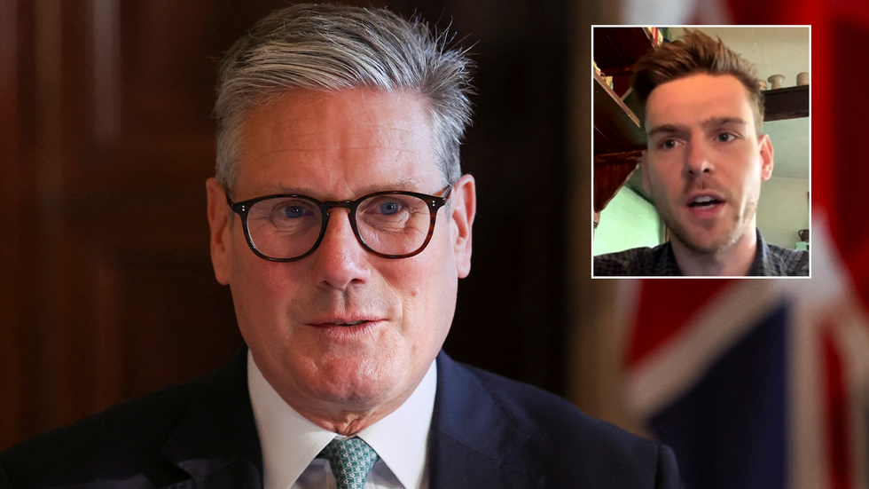 Keir Starmer and Robert Bates