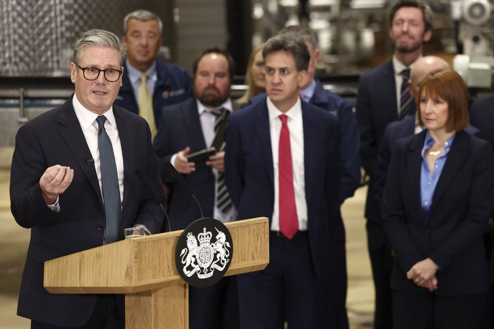 Keir Starmer, Ed Miliband, Rachel Reeves