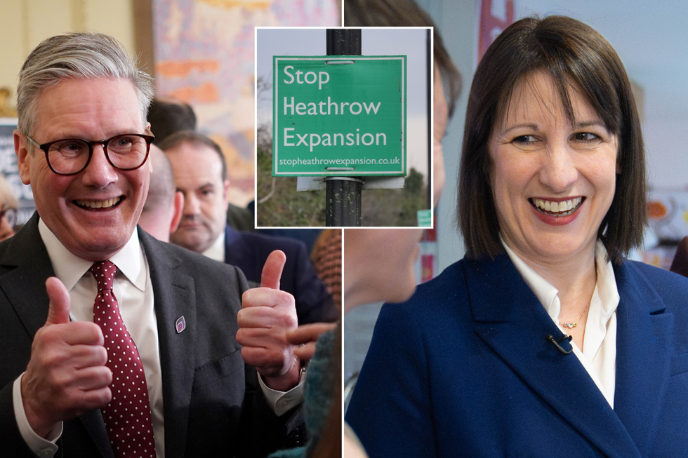 Keir Starmer; Heathrow; Rachel Reeves