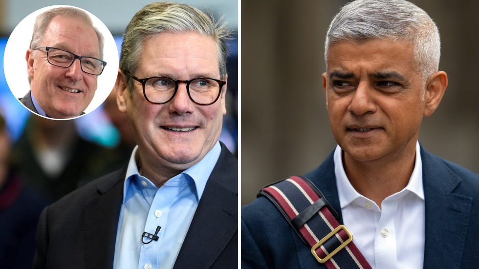 Keir Starmer (left), Sadiq Khan (right)