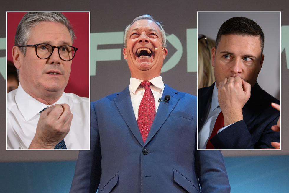 Keir Starmer; Nigel Farage; Wes Streeting