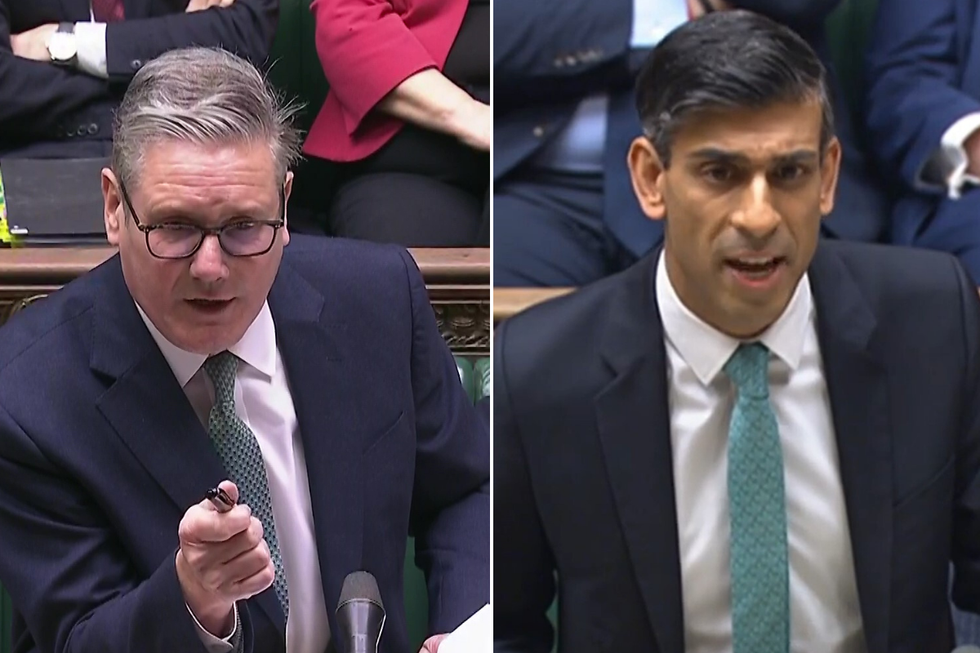 Keir Starmer; Rishi Sunak