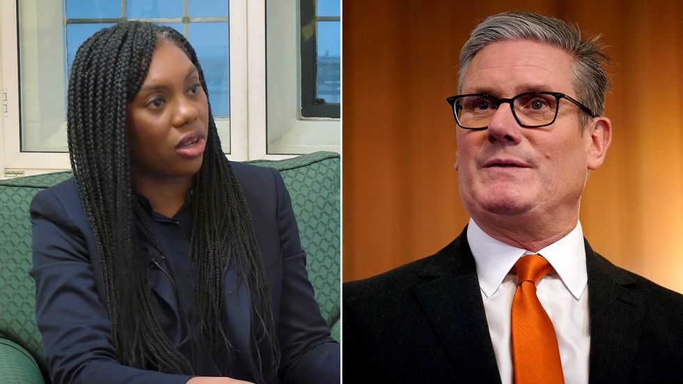 Kemi Badenoch, Keir Starmer