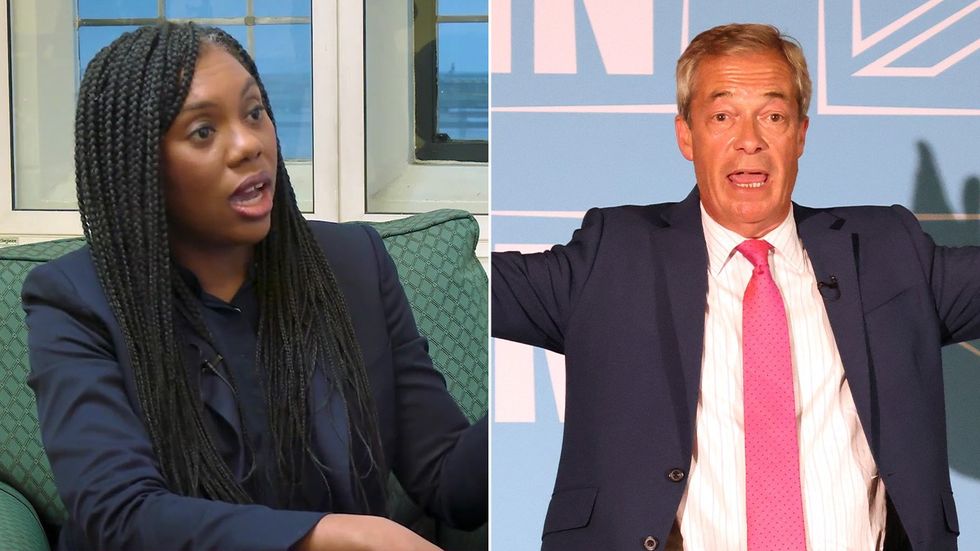 Kemi Badenoch, Nigel Farage