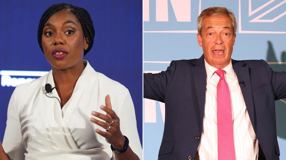 Kemi Badenoch, Nigel Farage