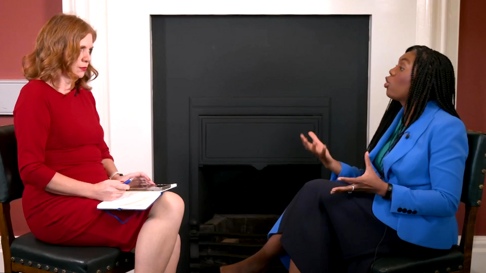 Kemi Badenoch sat down with GB News' Katherine Forster