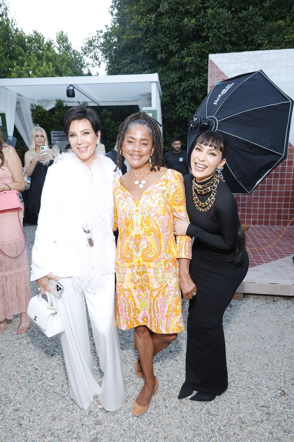 Kim Kardashian and Doria Ragland