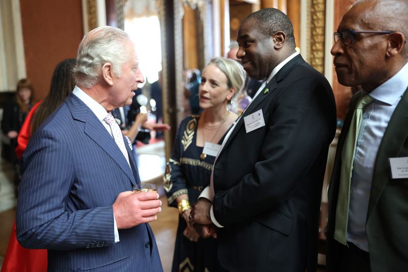 King Charles and David Lammy