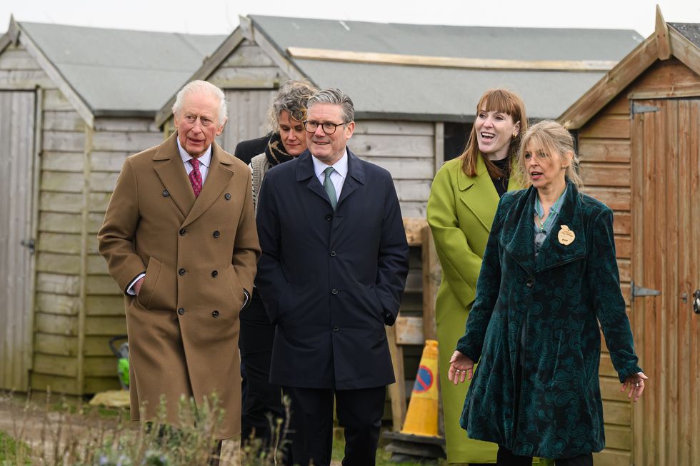 King Charles and Keir Starmer