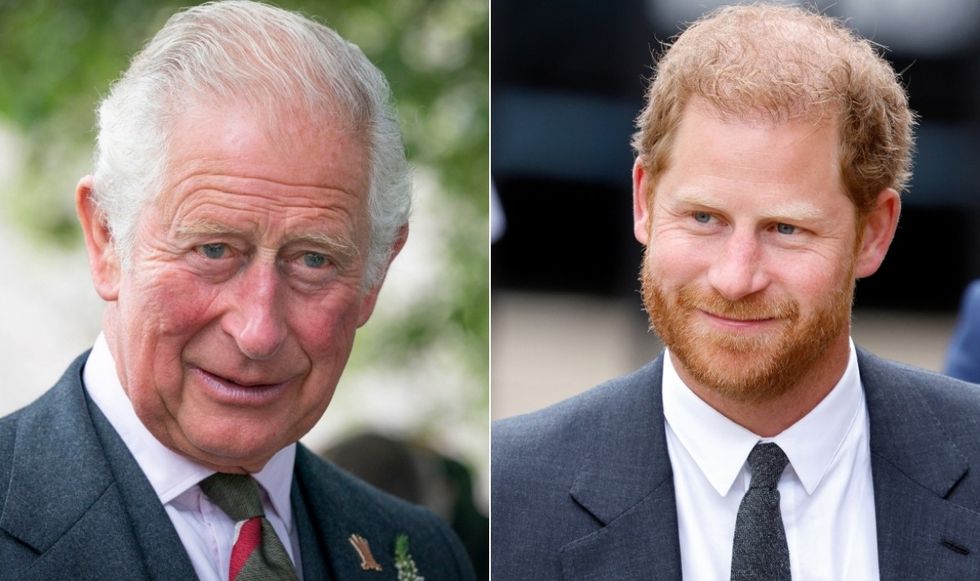 Prince Harry's private 45-minute chat with dad King Charles shows ...