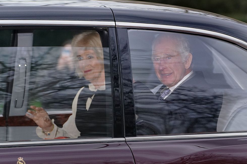 King Charles and Queen Camilla