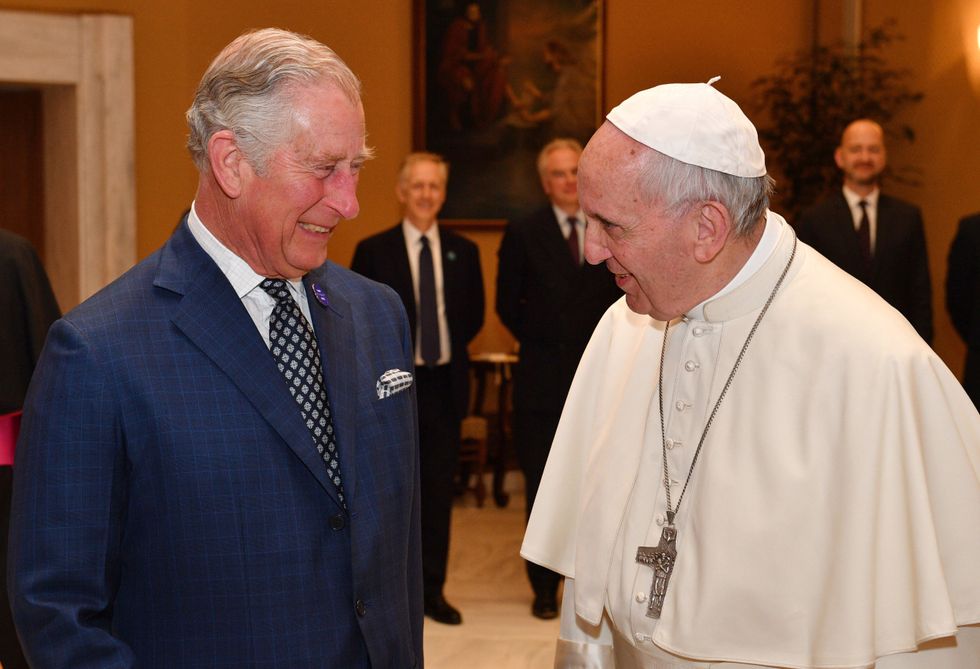 King Charles and the Pope