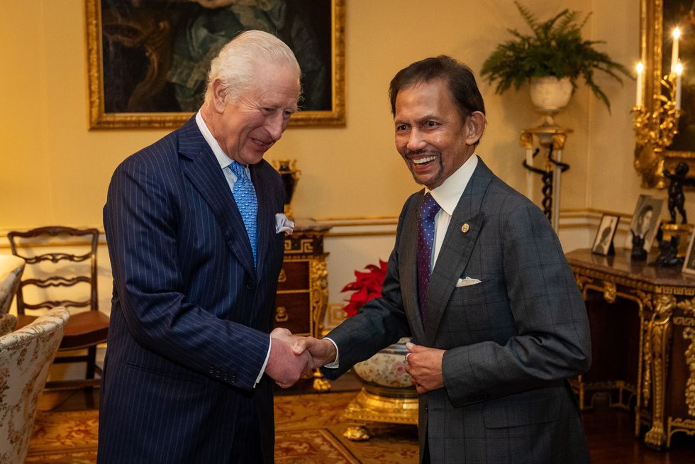 King Charles held an audience with the Sultan of Brunei