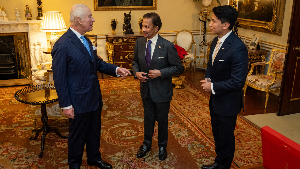 King Charles held an audience with the Sultan of Brunei