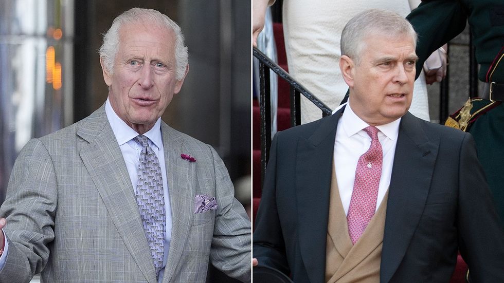 King Charles, Prince Andrew