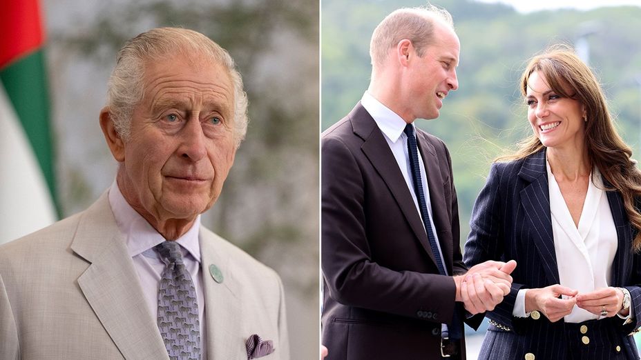 King Charles, Prince William, Princess Kate