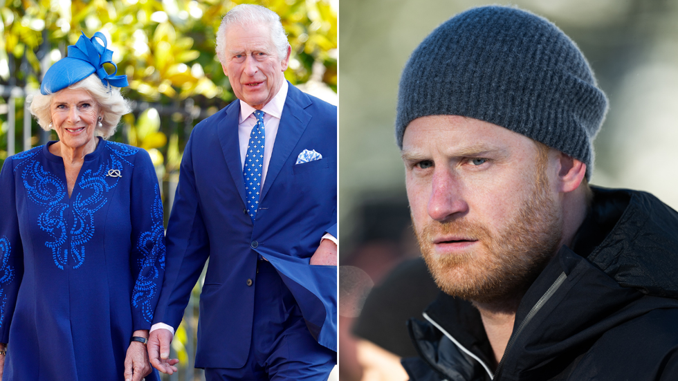 King Charles, Queen Camilla and Prince Harry