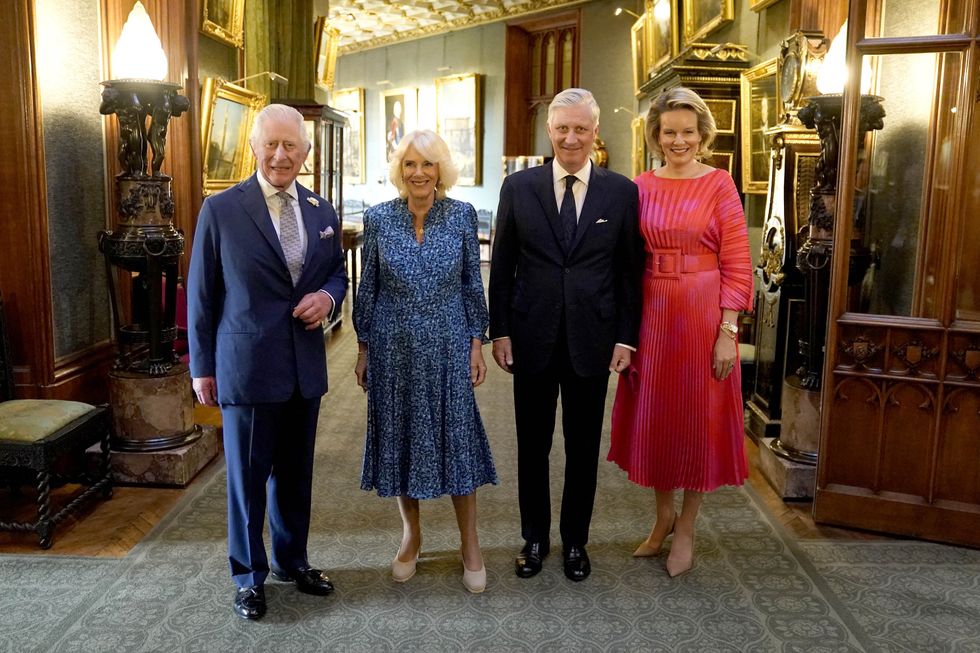 King Charles, Queen Camilla and the Belgium Kind and Queen