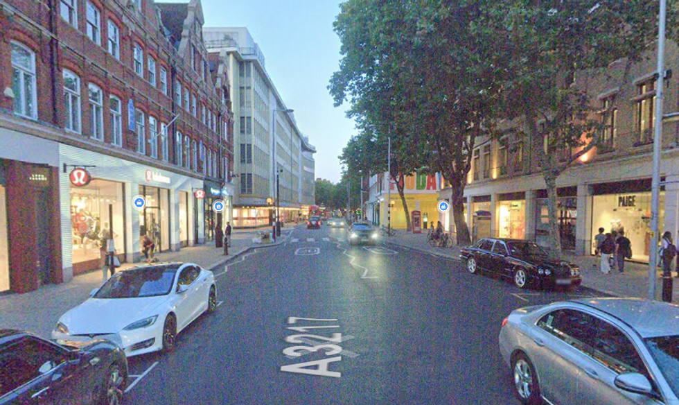 King's Road in Chelsea, London