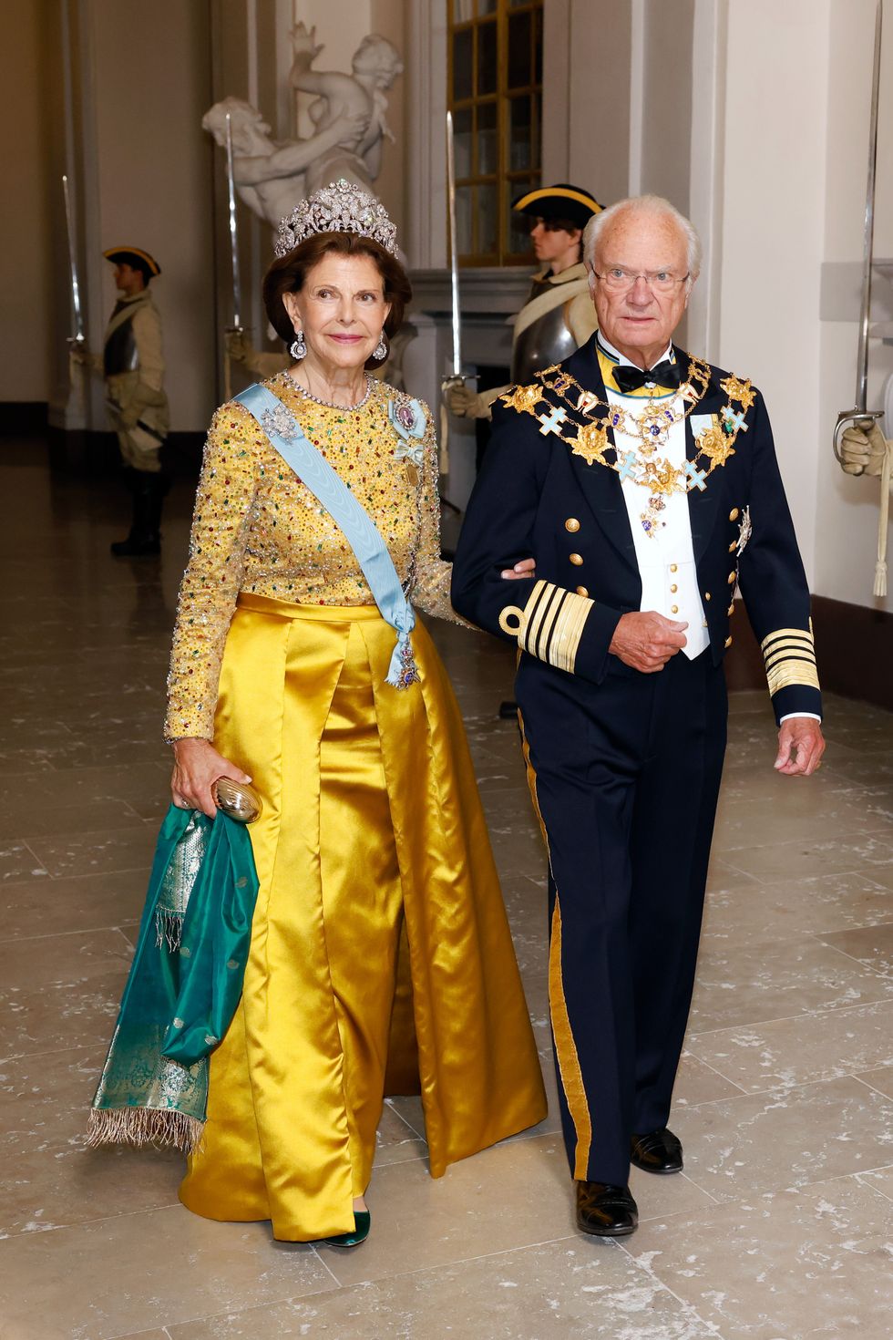 King XVI Gustaf of Sweden